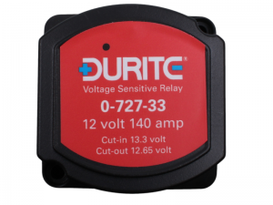 Durite Voltage Sensitive Split Charge Relay - 12V 140A